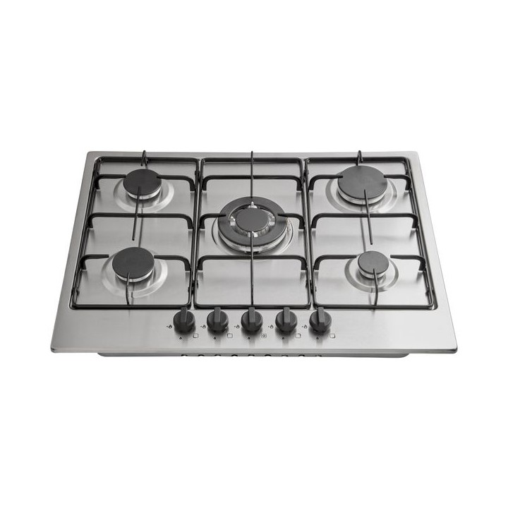 Matrix  MXG070SS 5 Burner 70cm Gas Hob Stainless Steel