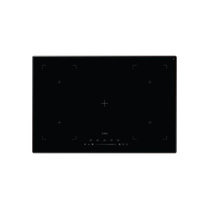 CDA HN7750FR 5 Zone Induction Hob with Slider Controls Black