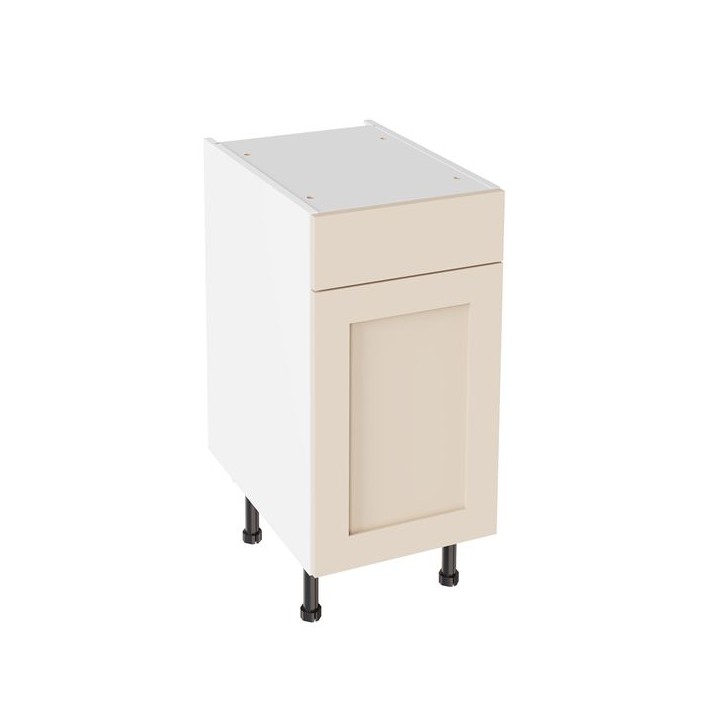 Flatpack 400 Drawerline Base Cabinet Shaker Ultra Matt Cashmere