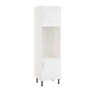 Essence White 600mm Double Oven Tower Type B