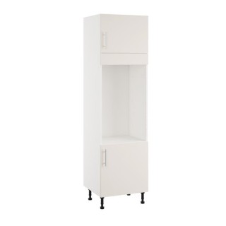 Essence Cashmere Grey 600mm Double Oven Tower Type B