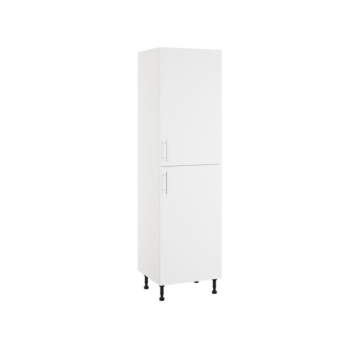 Essence White 600mm 50-50 Fridge Freezer Tower Type F