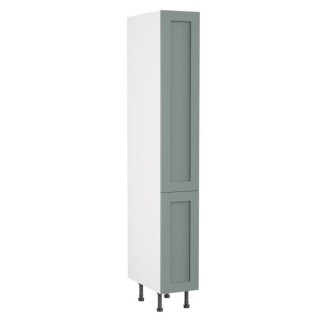 Flatpack 300 Pull & Swing Larder Cabinet Shaker Ultra Matt Sage Green