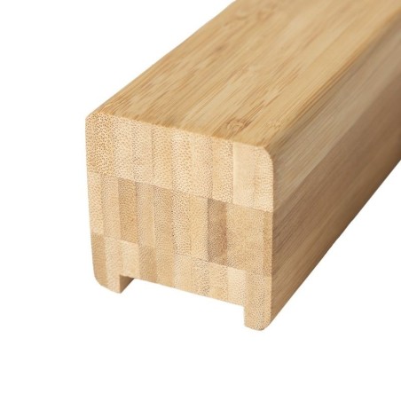 Flair Stairs Contemporary Handrail 41mm Groove 4.2m x 60mm x 60mm Light