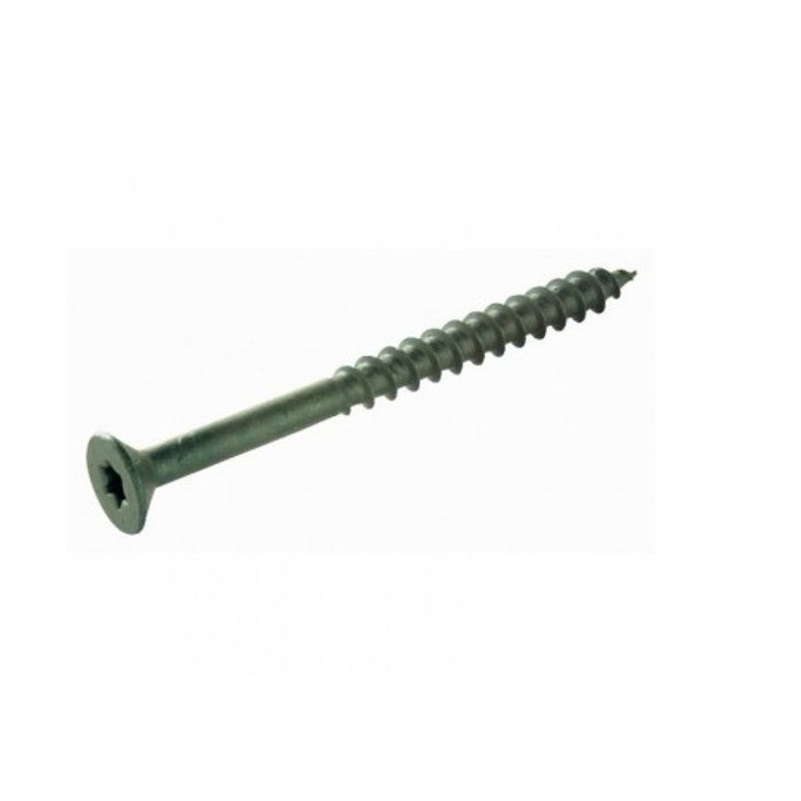 Timber-Tite Heavy Duty Outdoor Screw Torx Csk Net-Coat Green 6.5 x 80mm Box of 20