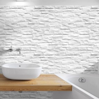 Talasey Rok Porcelain Walling White 0.75m2 Project Pack