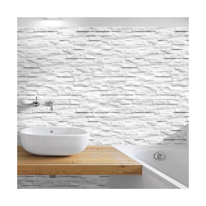 Talasey Rok Porcelain Walling White 0.75m2 Project Pack