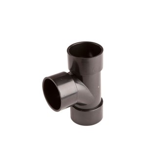 Wavin OsmaWeld tee 87.5° 40mm black