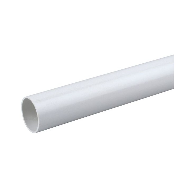 Osma Waste solvent weld plain ended pipe white 40mm