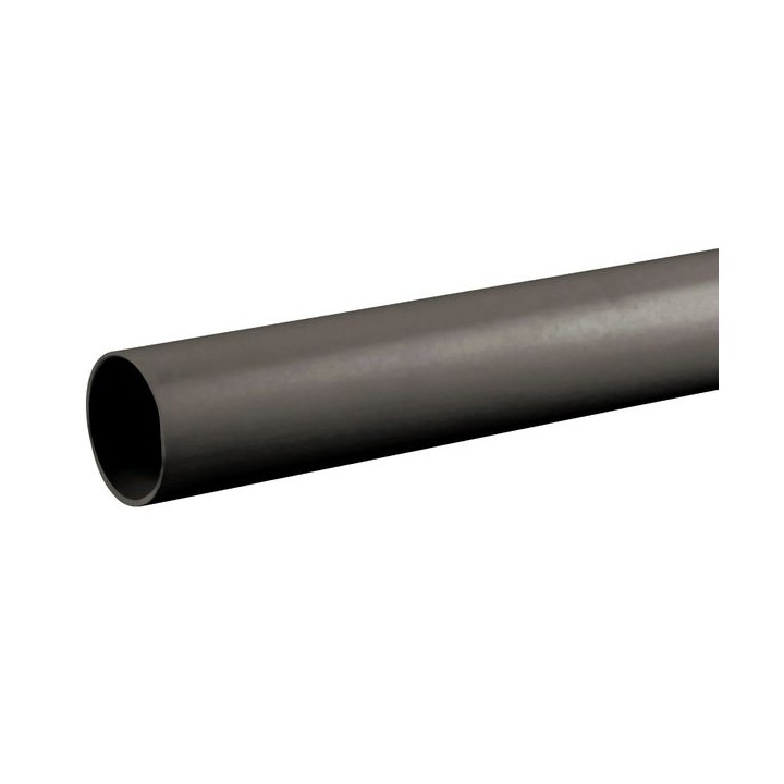Wavin OsmaWeld plain ended pipe 40mm black 3m