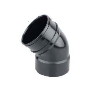 Wavin OsmaSoil D/SW bend 45° 110mm black