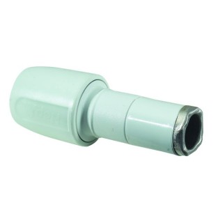 Hep2O socket reducer white 22x15mm