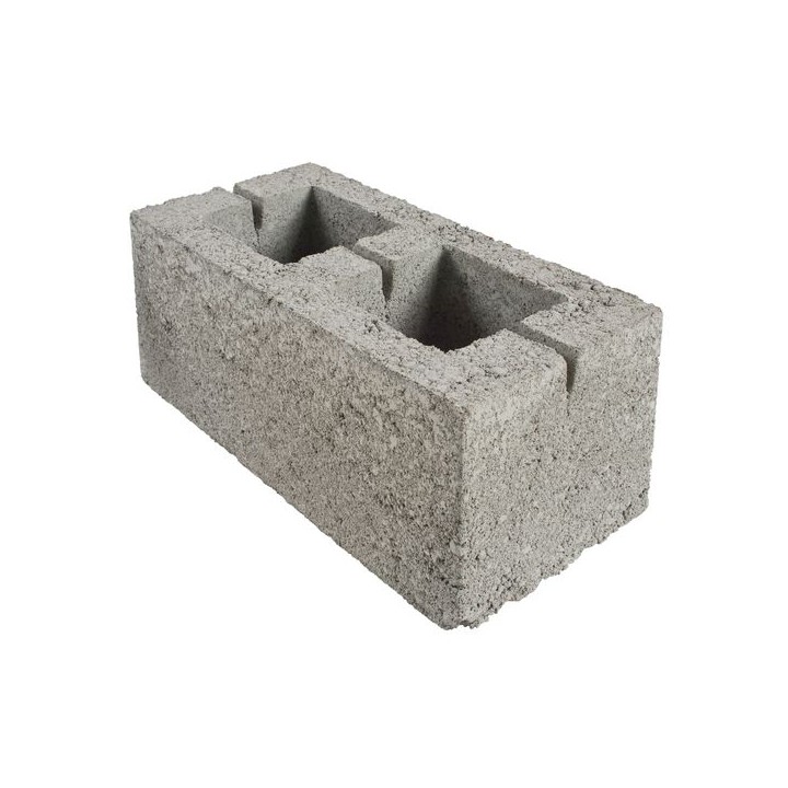 Hollow Dense Concrete Block 7.3N 215mm