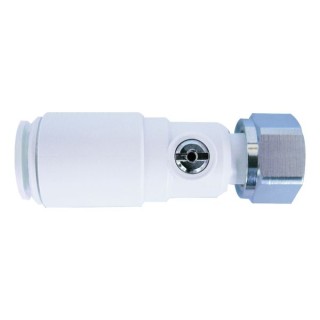 JG Speedfit Plastic Straight Service Valve Tap Connector White 15SVSTC-W