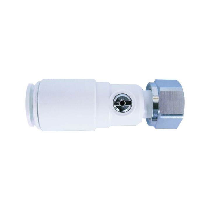 JG Speedfit Plastic Straight Service Valve Tap Connector White 15SVSTC-W