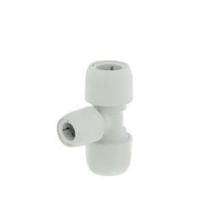 Hep2O branch reduced tee 90° white 22x22x15mm