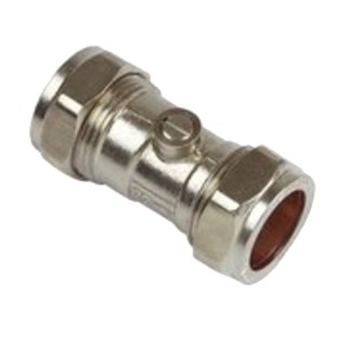 22mm Isolating Valve Chrome
