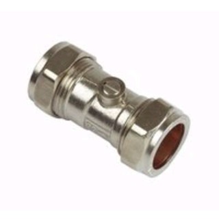 15mm Isolating Valve Chrome