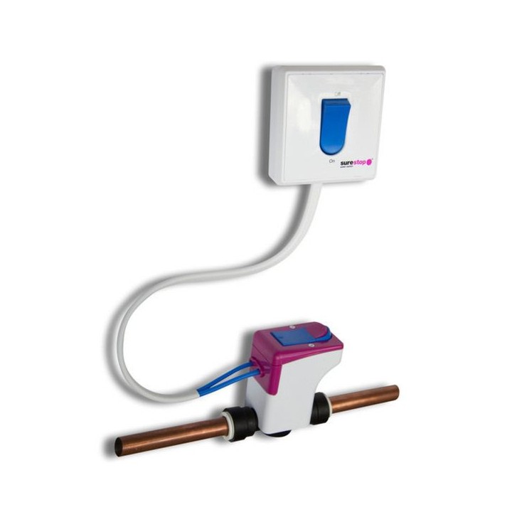 Surestop Pushfit Remote Stopcock 22 mm