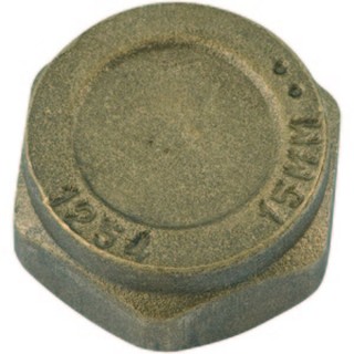 Compression Brass Cap 6mm