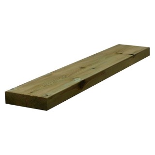 47mm x 175mm x 2.4m Green Treated UC3 Kiln Dried Regularised C16