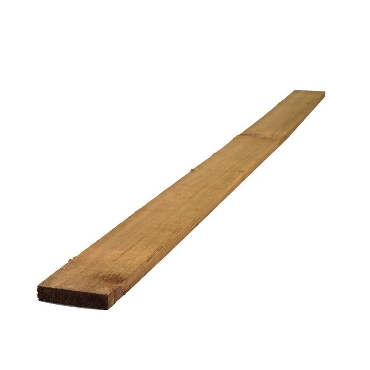 Bsw Brown Treated Unseasoned Board 22mm x 100mm x 3.6m