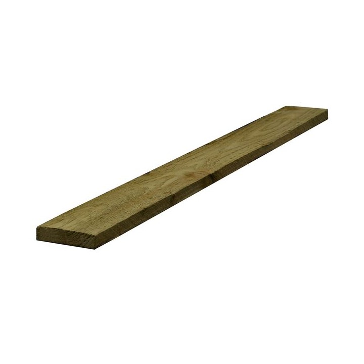 22mm x 100mm x 4.2m Green Treated Board