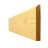 Bsw Redwood Bullnosed Skirting 5TH 19 x 100mm Finnished Size 14.5 x 94mm