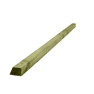 47mm x 125mm x 3.0m Green Treated Cant Fence Rail 2EX
