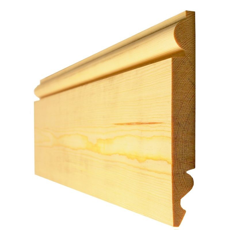 Bsw Redwood TORUS OGEE Skirting 5TH 25 x 150mm Finished Size 20 x 144mm