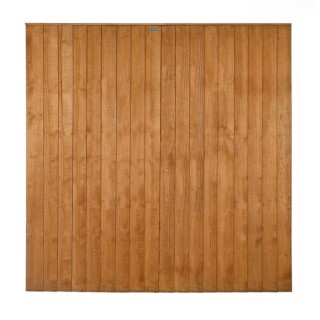 Dip Treated Closeboard Fence Panel 6ft x 6ft Pack of 3
