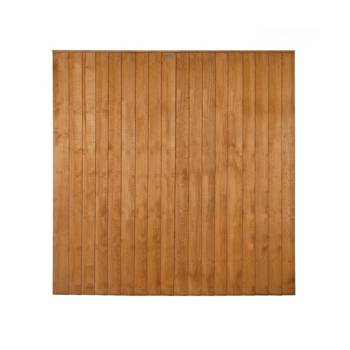 Dip Treated Closeboard Fence Panel 6ft x 6ft Pack of 3