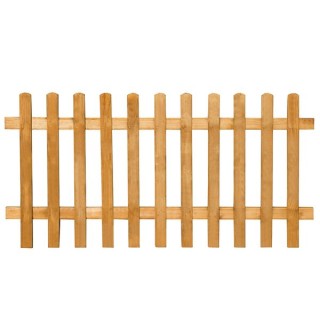 Pale Picket Fence Panel 6ft x 3ft Pack of 4