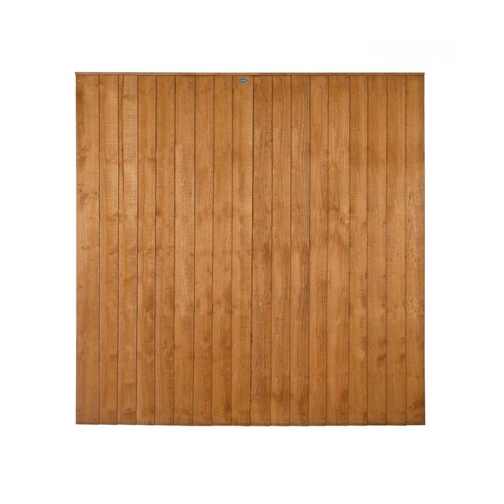 Dip Treated Closeboard Fence Panel 6ft x 6ft Pack of 4