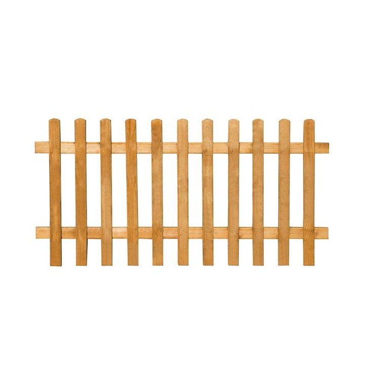 Pale Picket Fence Panel 6ft x 3ft Pack of 5