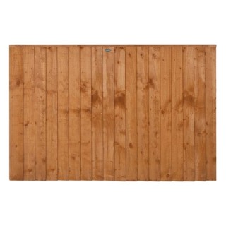 Dip Treated Closeboard Fence Panel 6ft x 4ft Pack of 4
