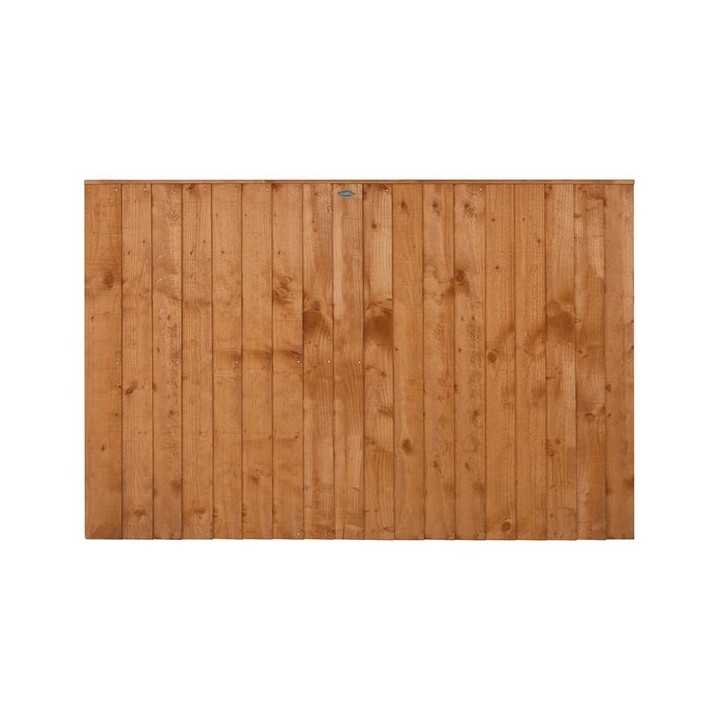 Dip Treated Closeboard Fence Panel 6ft x 4ft Pack of 4