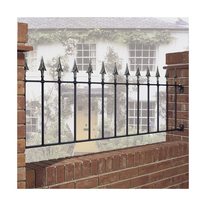 Balmoral Premium Railing Panel 1830mm GAP x 560mm High Zinc & Powder BARZP06