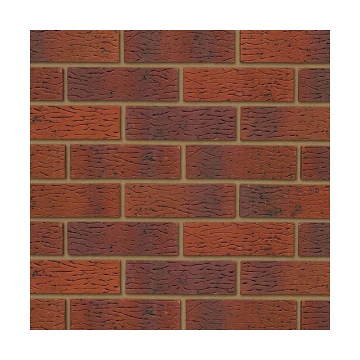 Ibstock Brick Anglian Red Multi Rustic 73mm - Pack of 332
