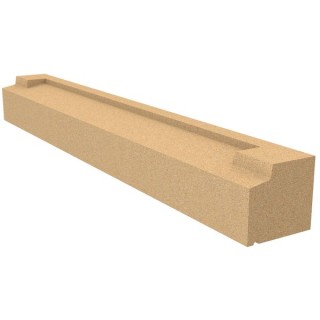 Cill Stooled T1-40 Bath 1228 x 150 x 140