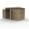 4LIFE Pent Shed 10 x 6 - Single Door - No Windows Installation