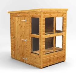 4 x 6 Power Pent Potting Shed