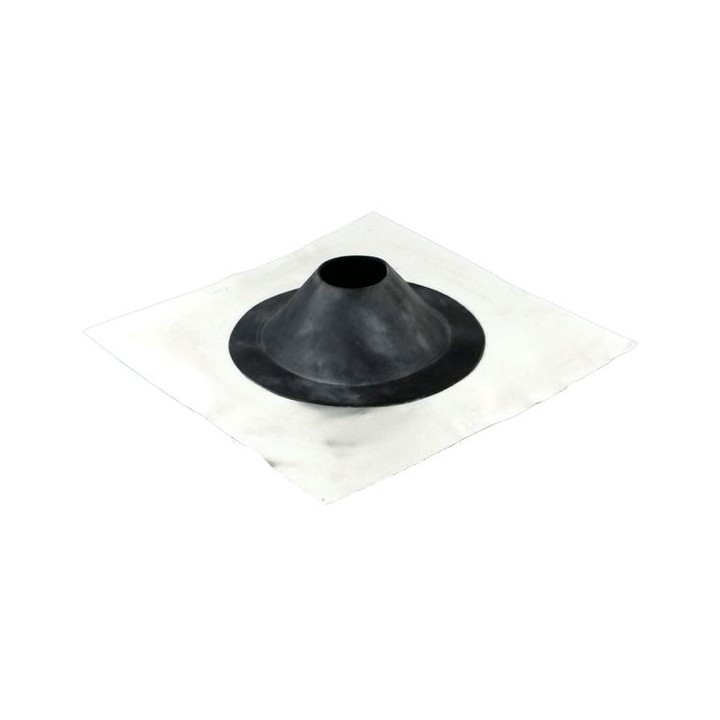 Wavin OsmaSoil VariPitch pipe flashing for flat roofs 400x400mm