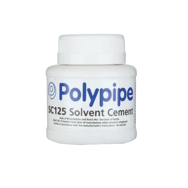 Polypipe Waste SC125 Solvent Cement 125ml
