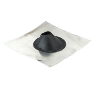 Wavin OsmaSoil VariPitch pipe flashing for pitched roofs 450x450mm