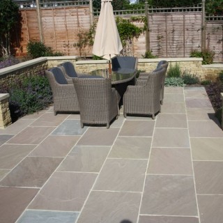 Talasey Classicstone Indian Sandstone Natural Stone Paving Lakeland 290 x 290mm