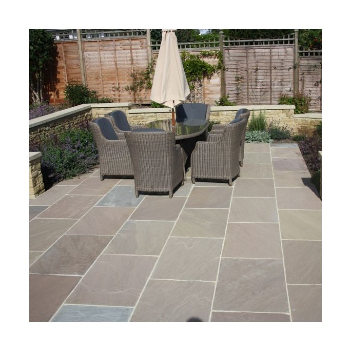 Talasey Classicstone Indian Sandstone Natural Stone Paving Lakeland 290 x 290mm