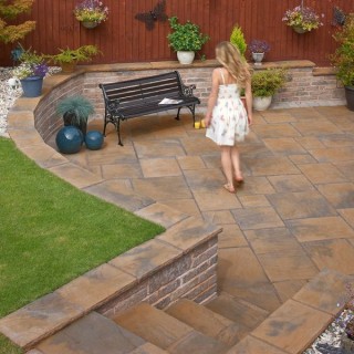 Marshalls Heritage Paving Calder Brown 600 x 300mm