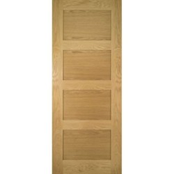 Deanta Coventry Prefinished Oak Fire Door 30m 1981mm x 838mm x 45mm