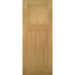 Deanta Cambridge Unfinished Oak Fire Door 30m 1981mm x 610mm x 45mm